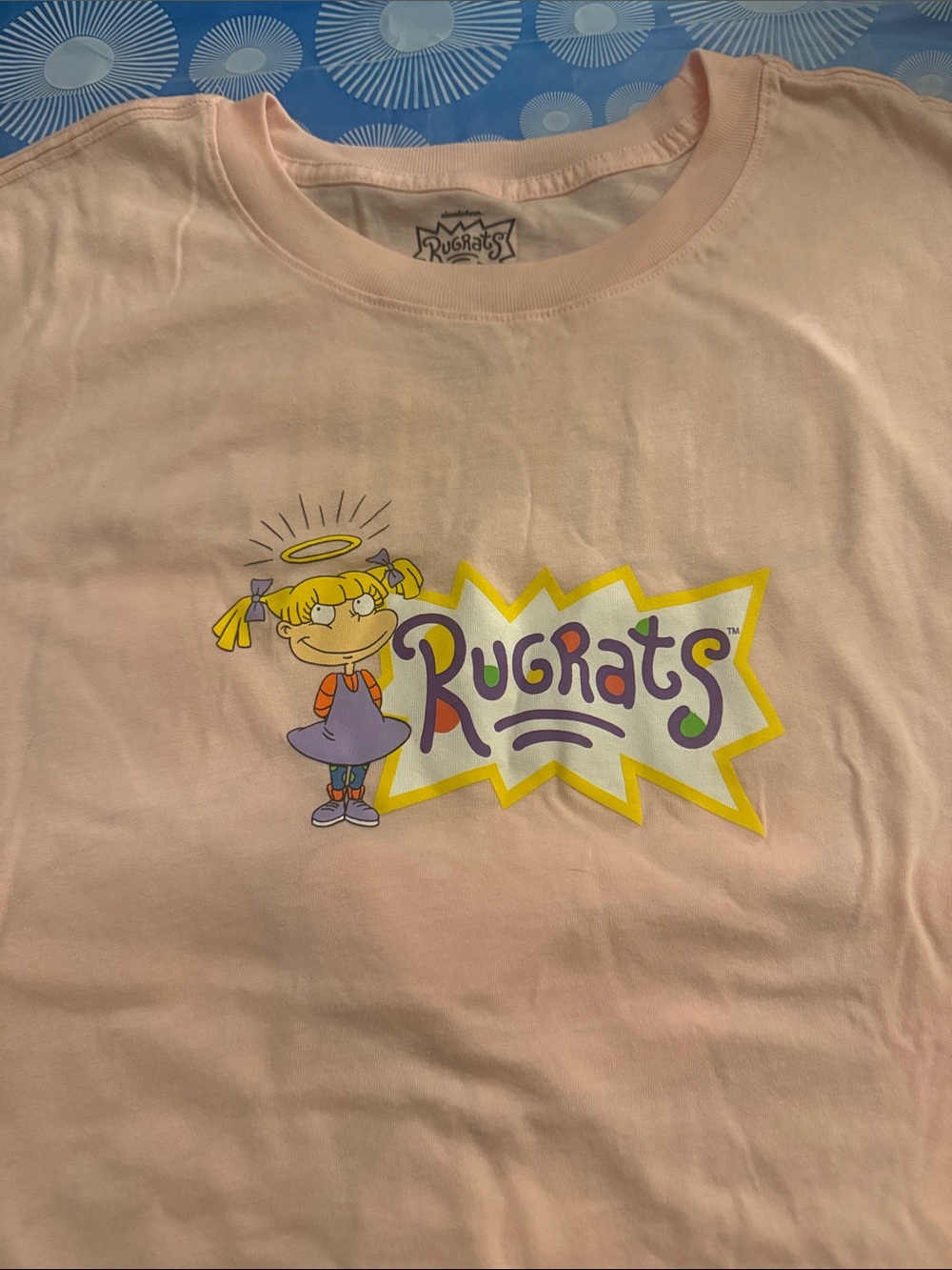 Nickelodeon Rugrats Angelica Graphic Tee - Light Pink